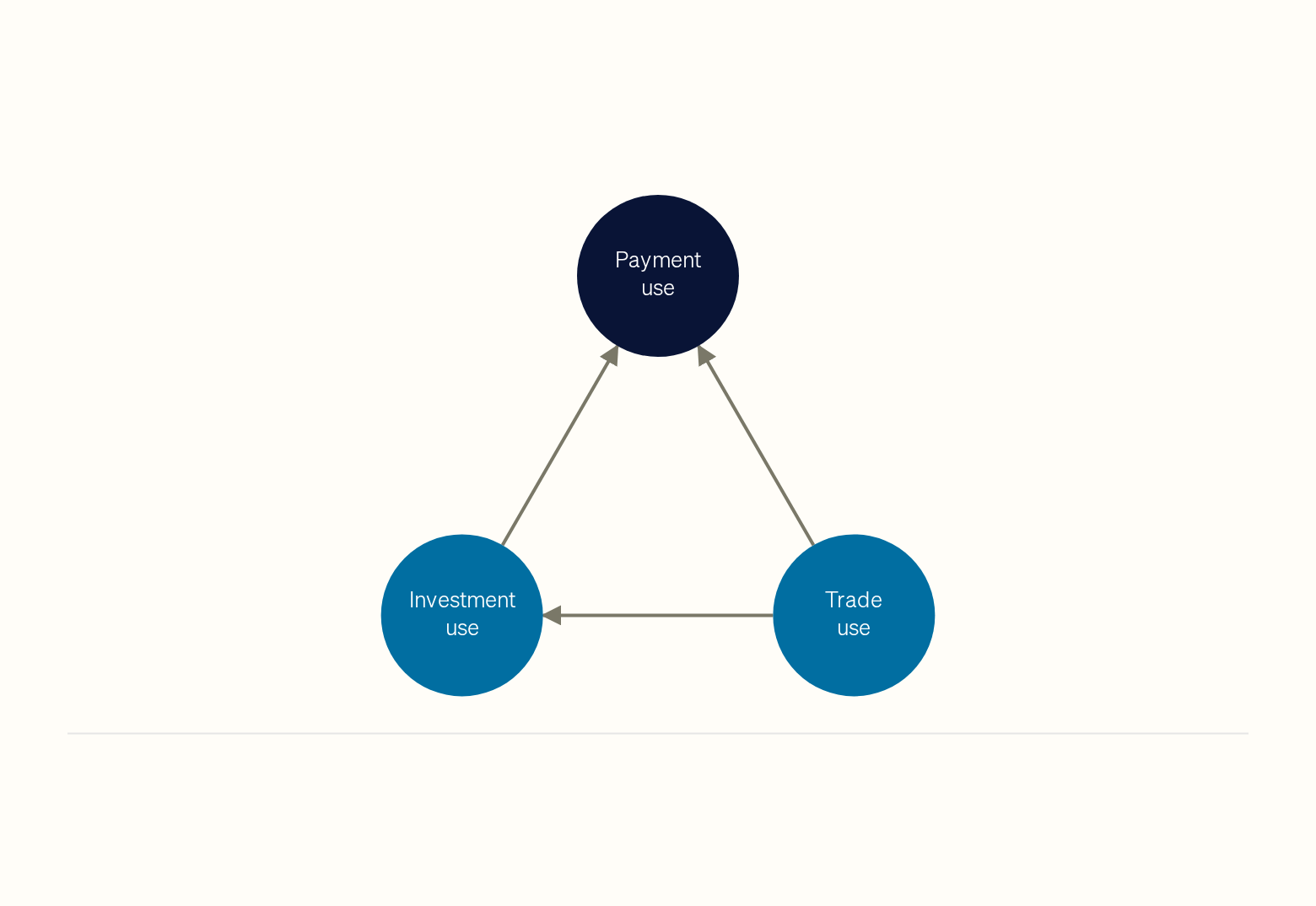 Figure 8 · Dollarisation’s three uses reinforce one another
